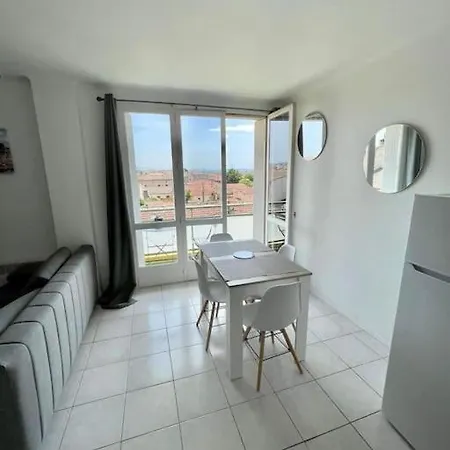 La Belle Vue, Balcon, Vue, Cosy, Emplacement Carcassonne